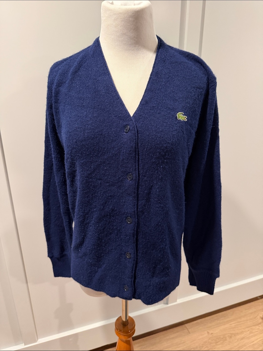 IZOD Lacoste Navy Acrylic Sweater
